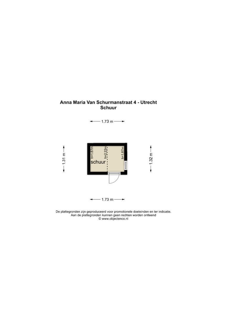 Anna Maria van Schurmanstraat 4, Utrecht plattegrond-4