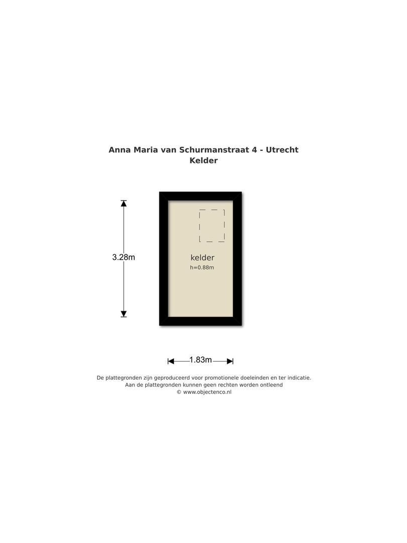 Anna Maria van Schurmanstraat 4, Utrecht plattegrond-3