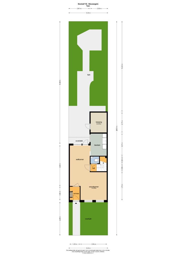 Sierduif 18, Nieuwegein plattegrond-0
