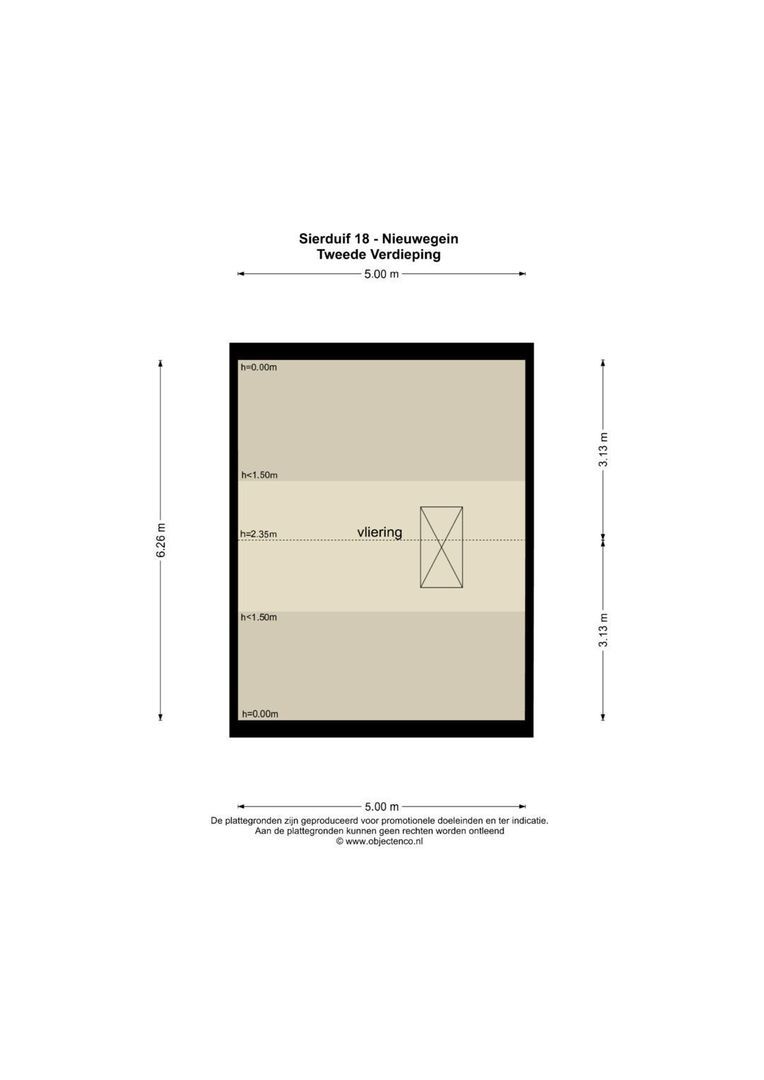 Sierduif 18, Nieuwegein plattegrond-5