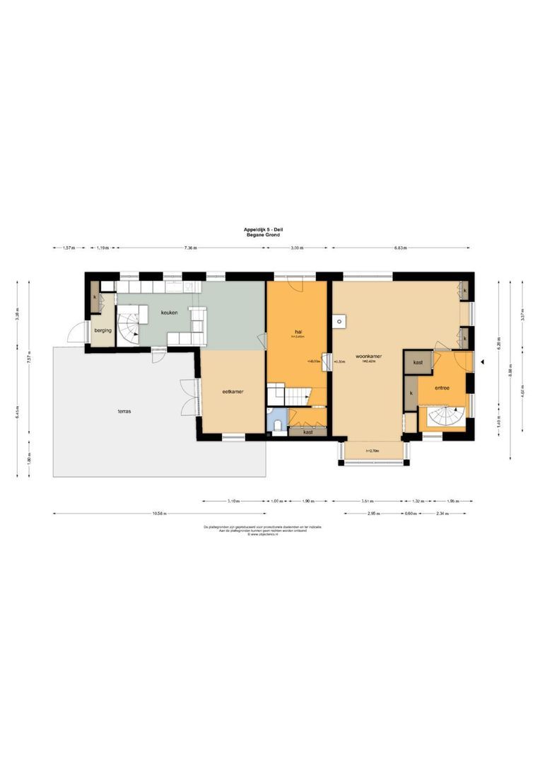 Appeldijk 5, Deil plattegrond-0