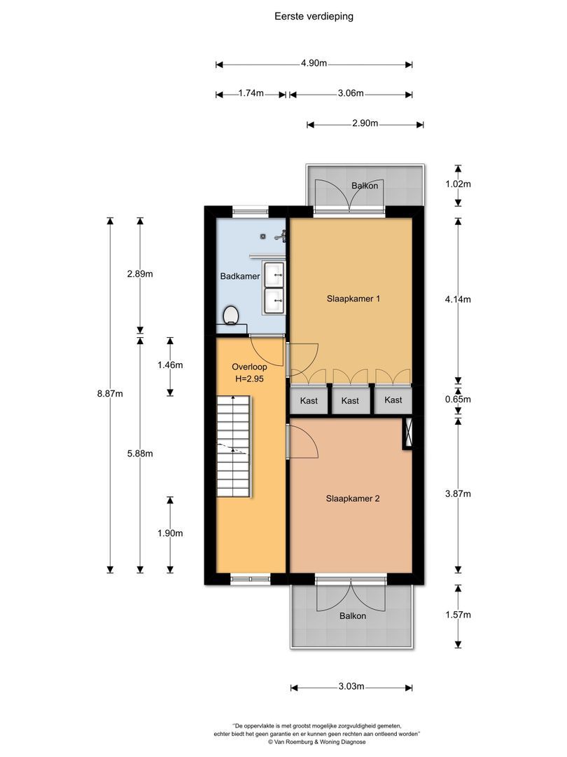 Gerard Doustraat 40, Utrecht plattegrond-3