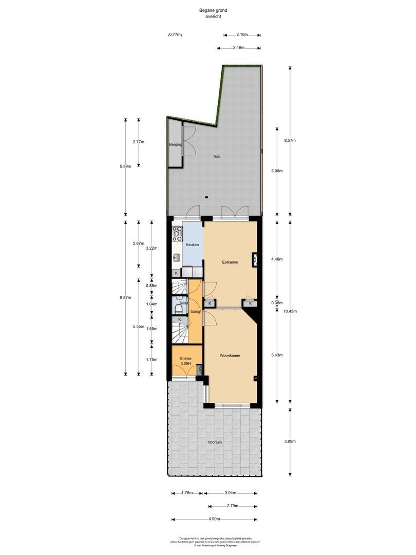Gerard Doustraat 40, Utrecht plattegrond-0