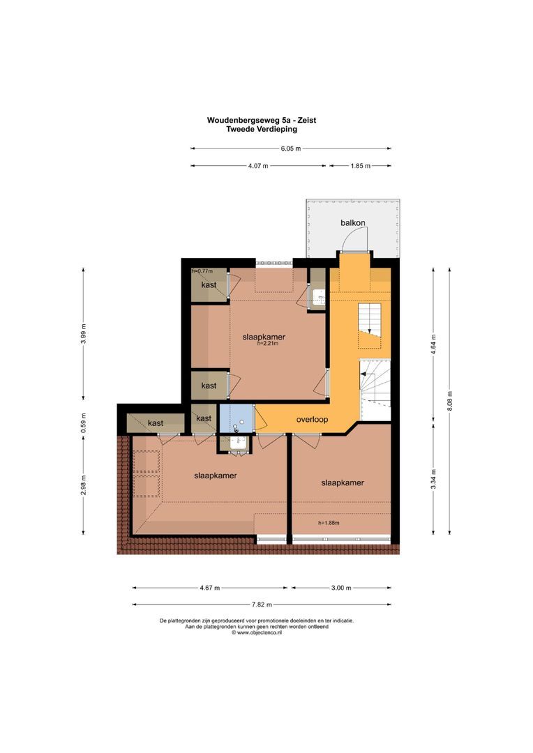 Woudenbergseweg 5 A, Zeist plattegrond-4