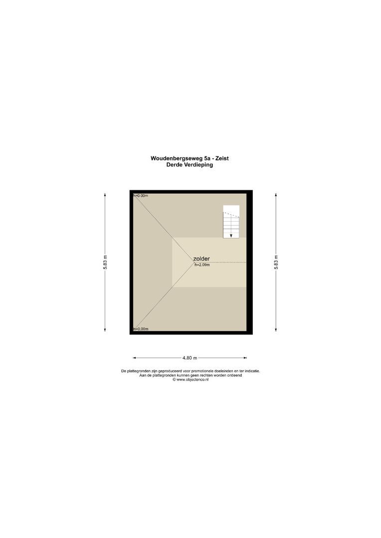 Woudenbergseweg 5 A, Zeist plattegrond-8