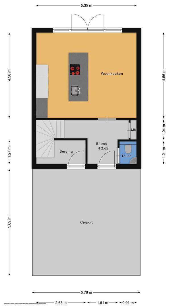 Hoofdstraat 100, Driebergen-Rijsenburg plattegrond-0