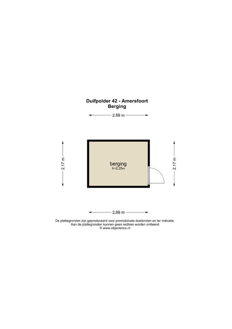 Duifpolder 75, Amersfoort plattegrond-7