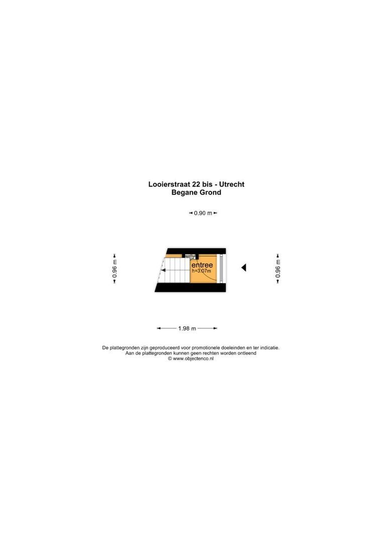 Looierstraat 22 BS, Utrecht plattegrond-6