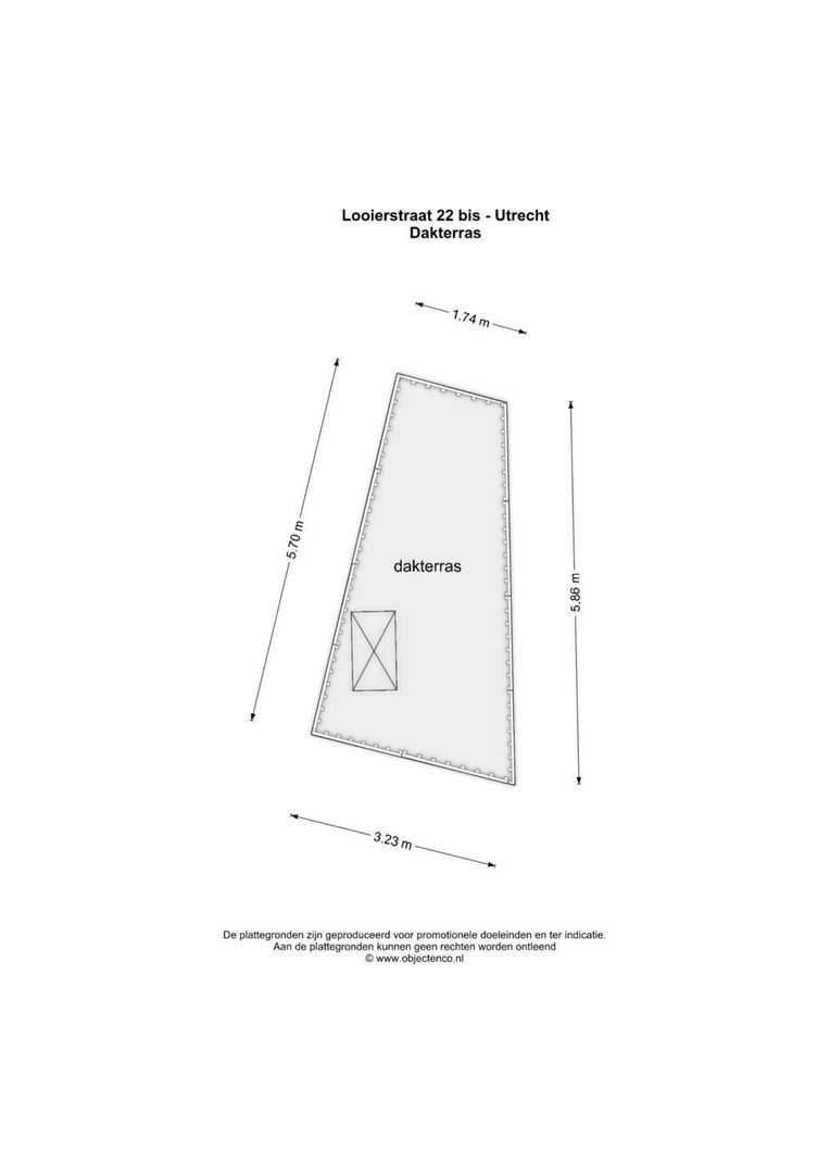 Looierstraat 22 BS, Utrecht plattegrond-4