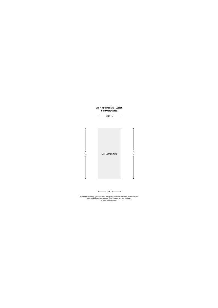2e Hogeweg 26, Zeist plattegrond-4