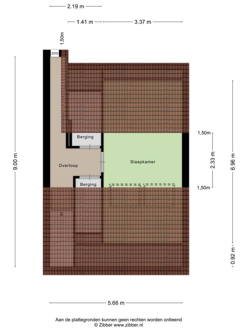 Steynlaan 26 B, Zeist plattegrond-1