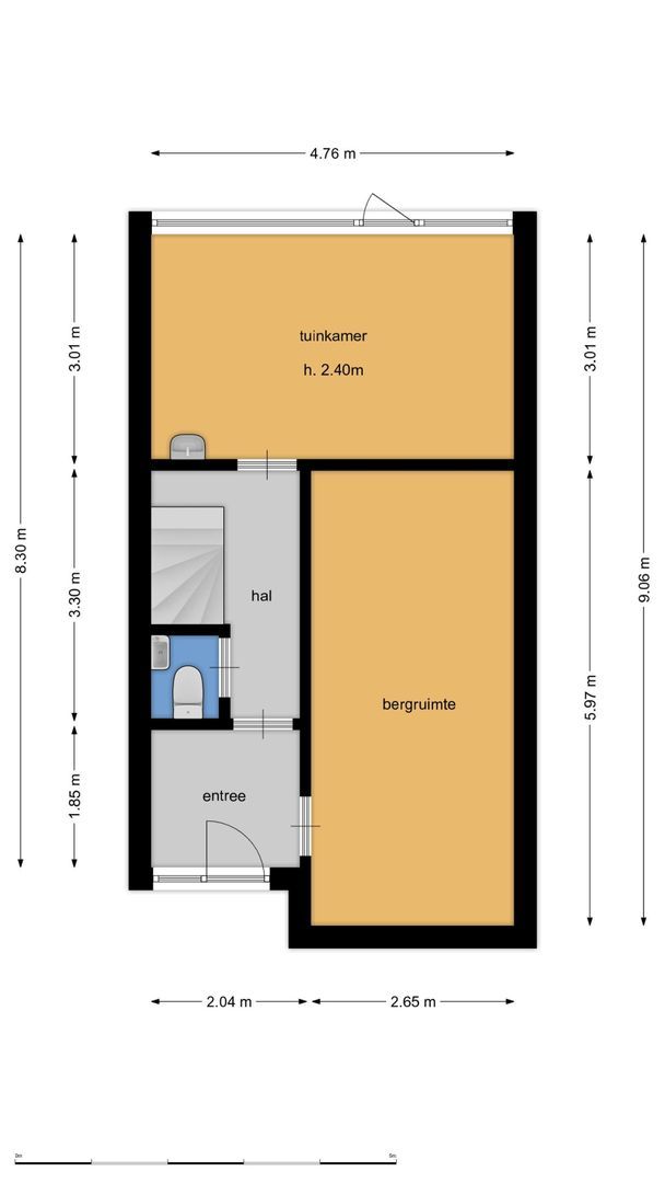 Talmalaan 23, Zeist plattegrond-0