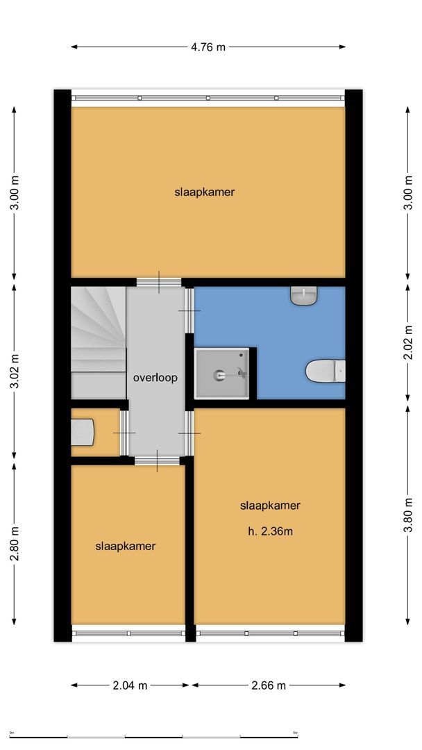 Talmalaan 23, Zeist plattegrond-2