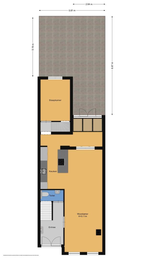 Willem van Noortstraat 102, Utrecht plattegrond-3