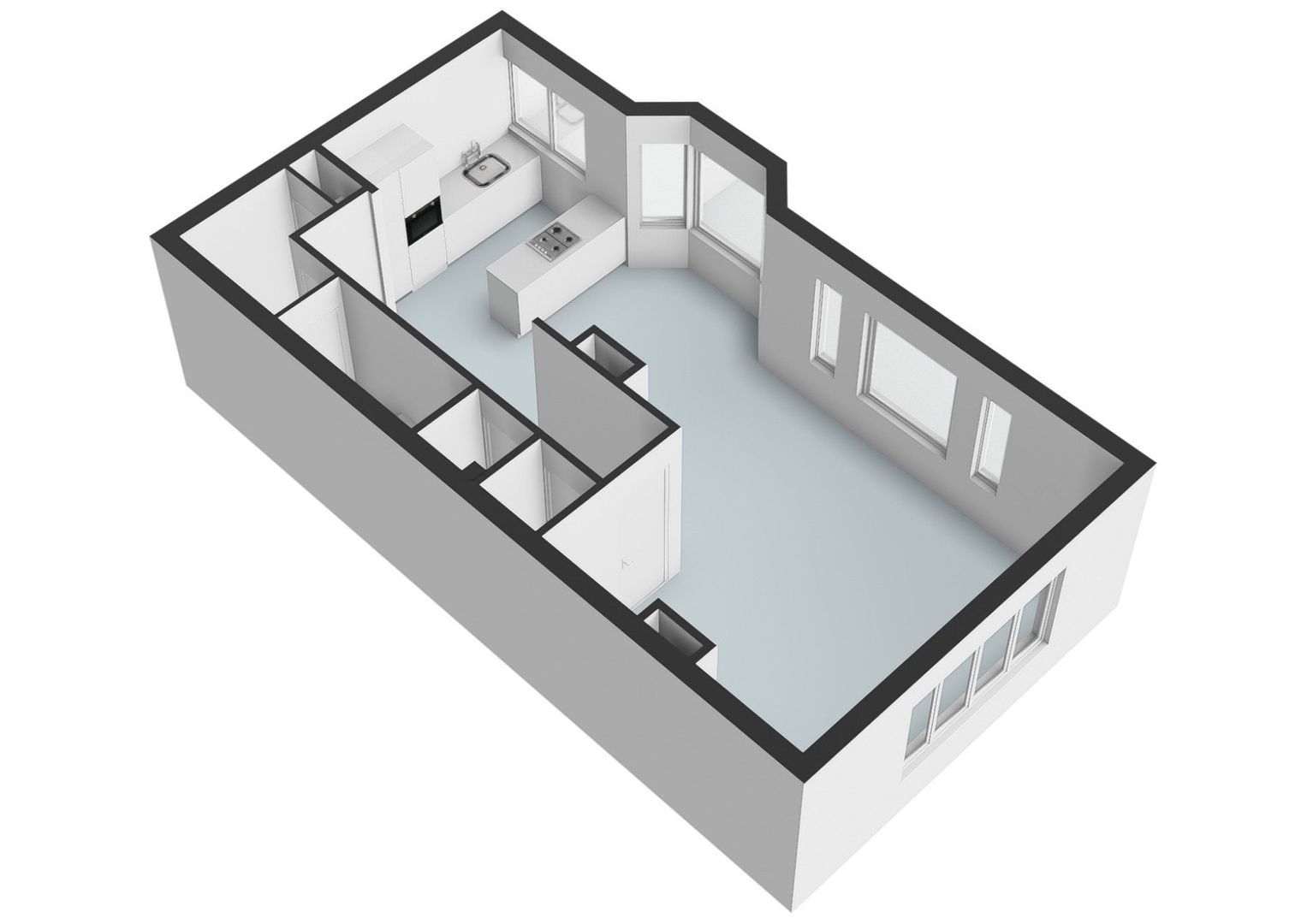 Van der Goesstraat 2 BS, Utrecht plattegrond-1