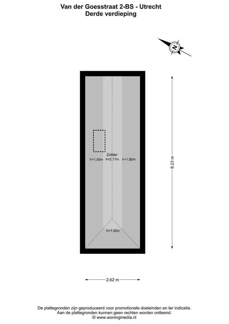 Van der Goesstraat 2 BS, Utrecht plattegrond-4