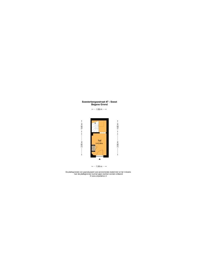Soesterbergsestraat 47, Soest plattegrond-0