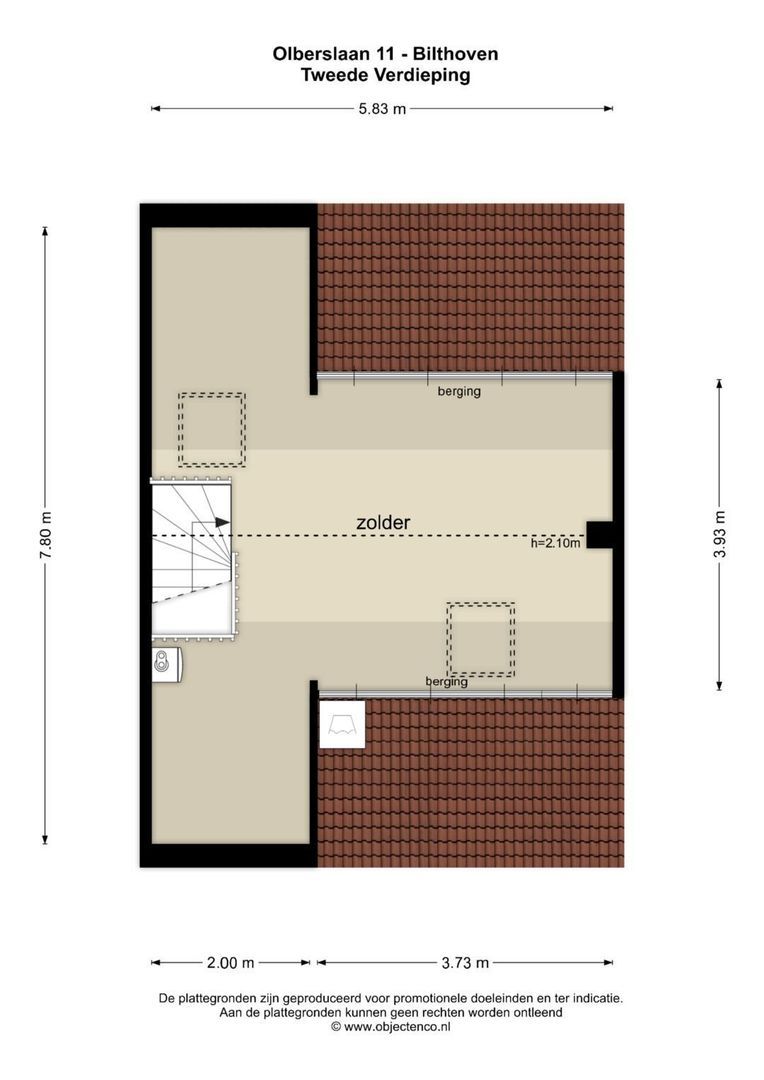 Olberslaan 11, Bilthoven plattegrond-5
