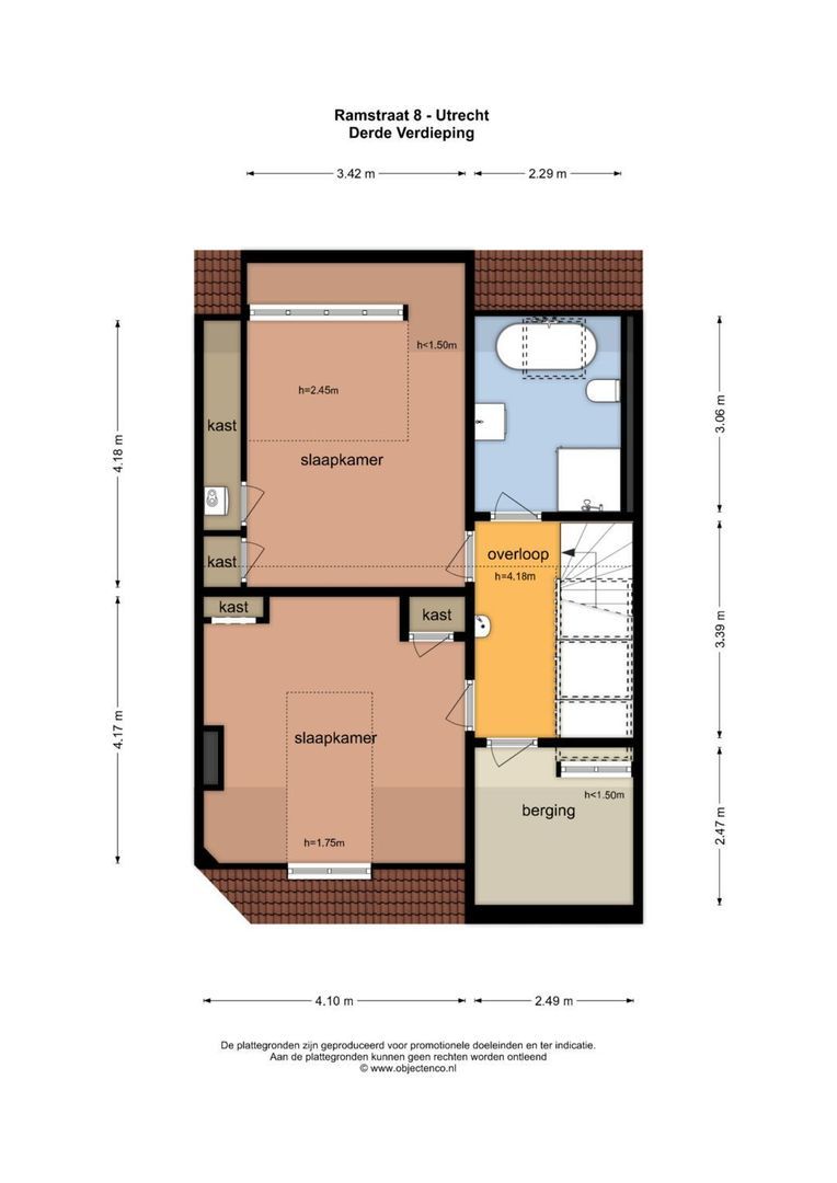 Ramstraat 8, Utrecht plattegrond-6