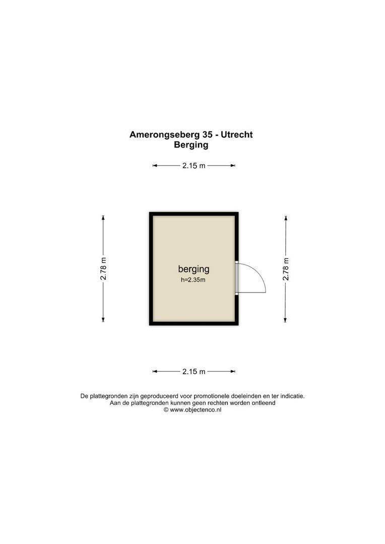 Amerongseberg 35, Utrecht plattegrond-8