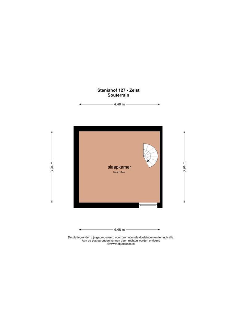 Steniahof 127, Zeist plattegrond-3