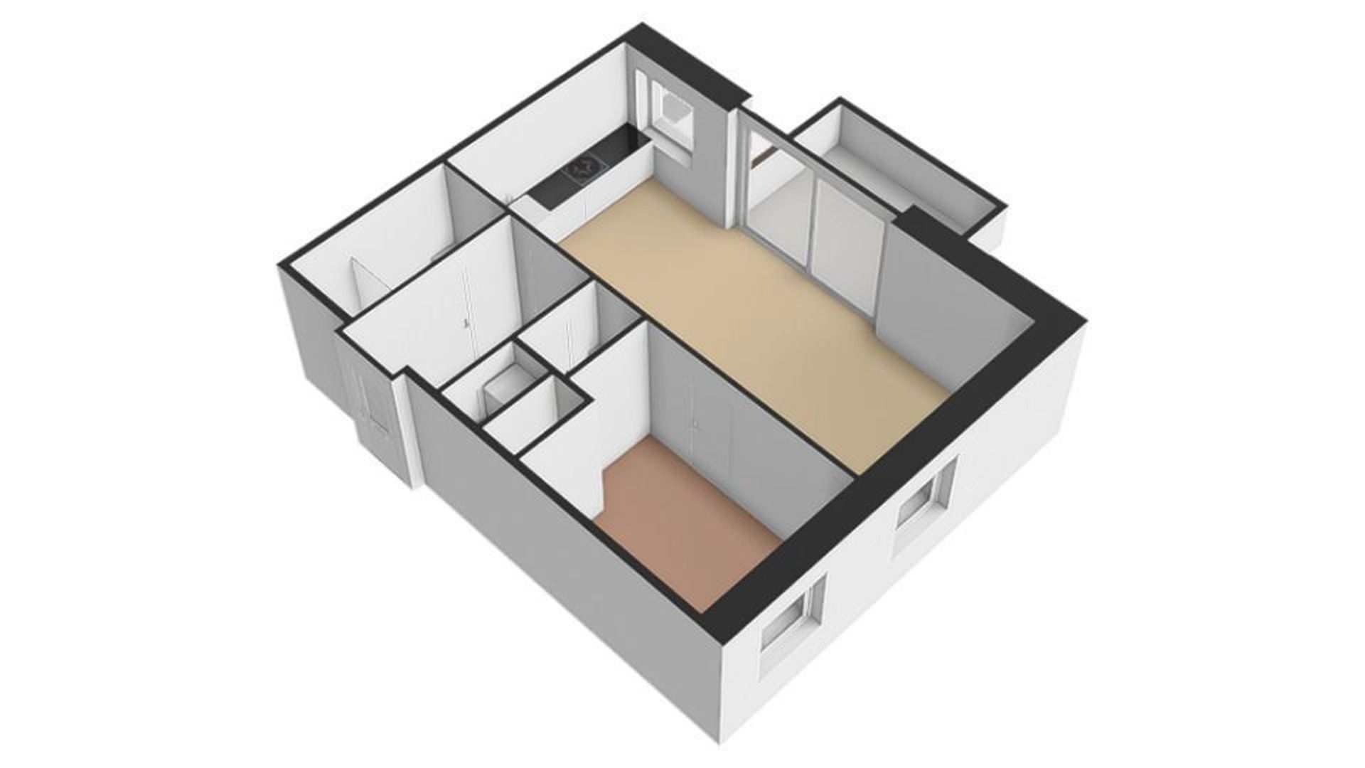 Van Esveldstraat 31 9, Utrecht plattegrond-1
