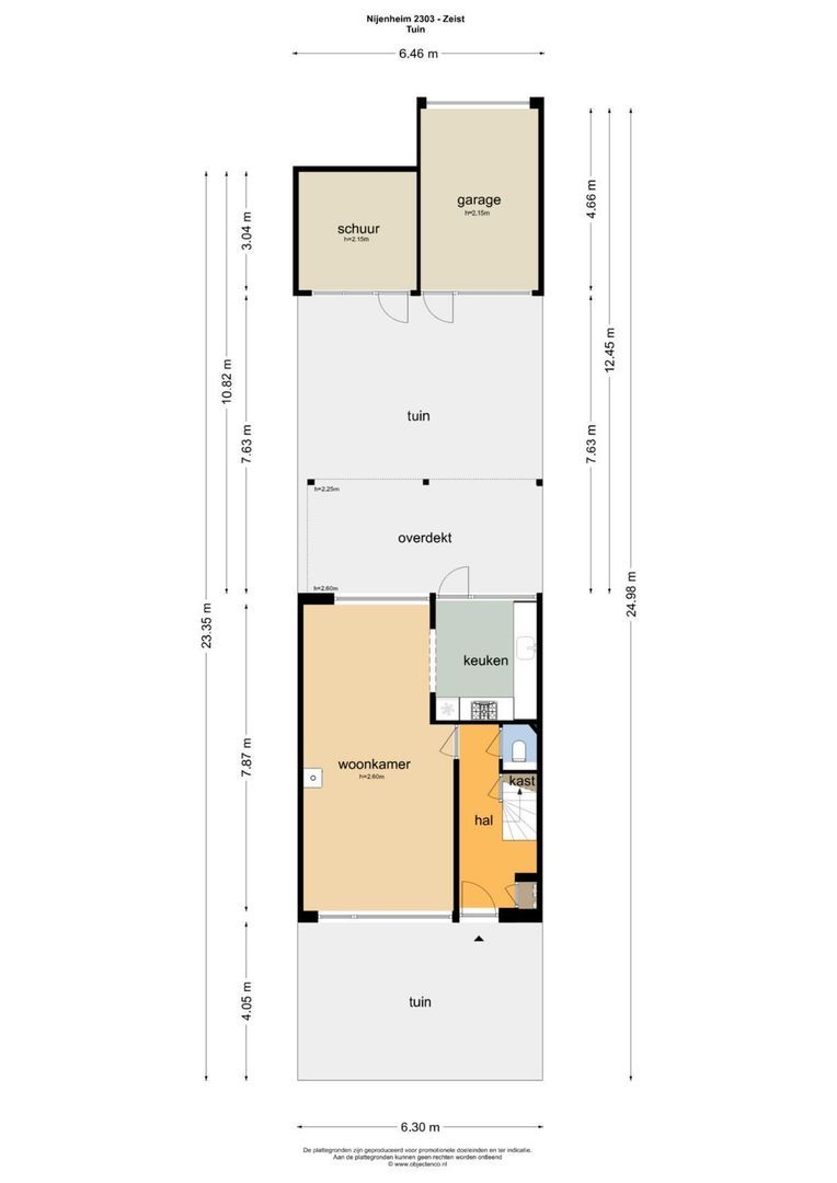 Nijenheim 2303, Zeist plattegrond-6