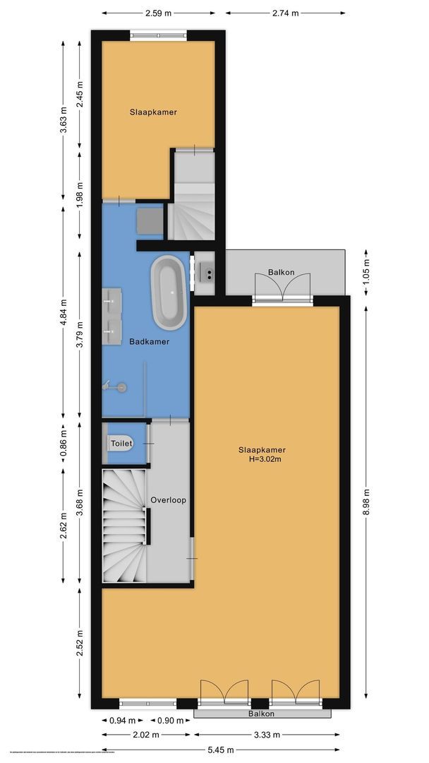 Willem van Noortstraat 102, Utrecht plattegrond-1