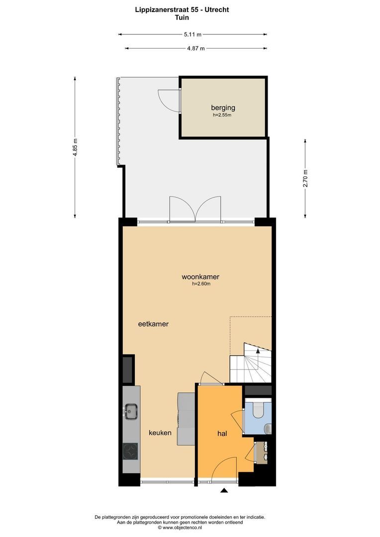 Lippizanerstraat 55, Utrecht plattegrond-3