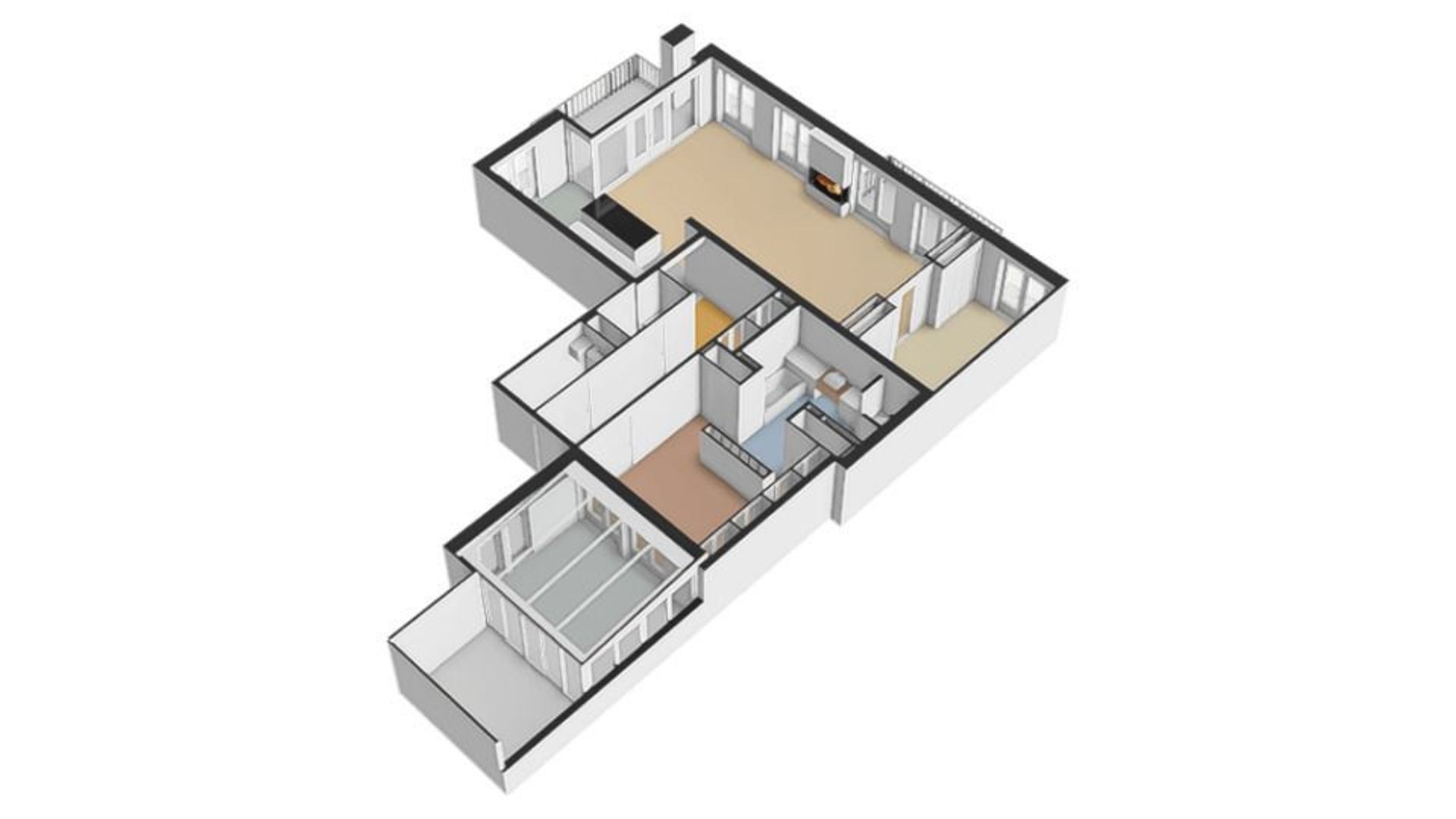 Melchiorlaan 5, Bilthoven plattegrond-2