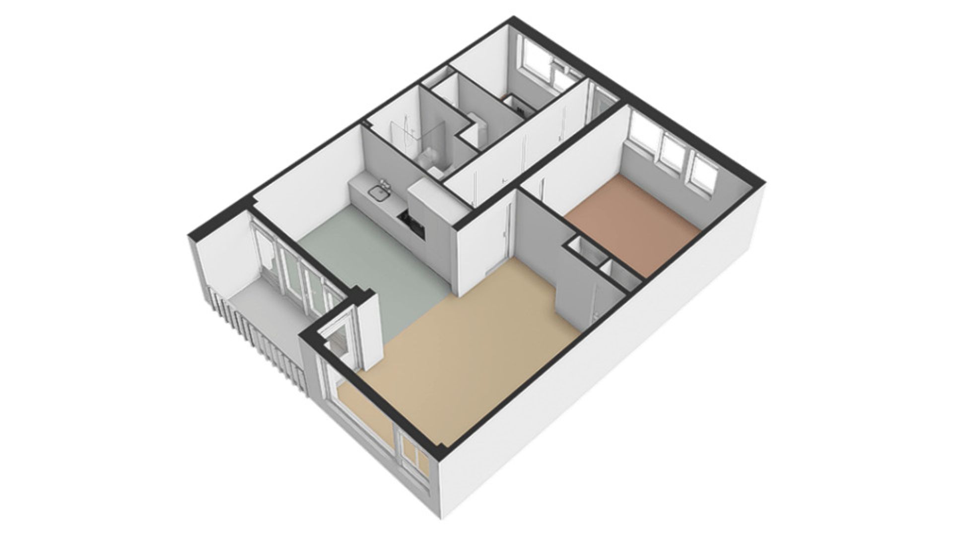 Slotlaan 151 2, Zeist plattegrond-1