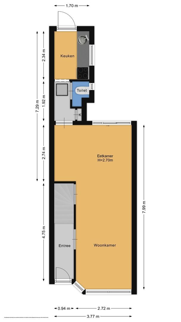 Nepveulaan 28, Zeist plattegrond-0