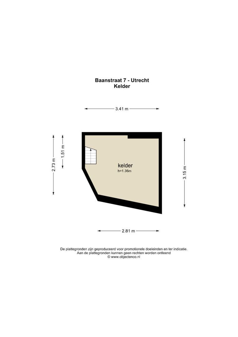 Baanstraat 7, Utrecht plattegrond-3
