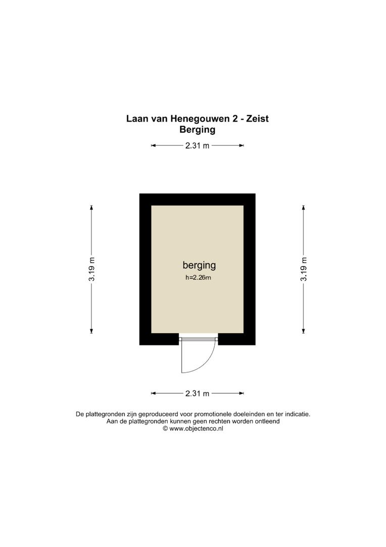 Laan van Henegouwen 2, Zeist plattegrond-6