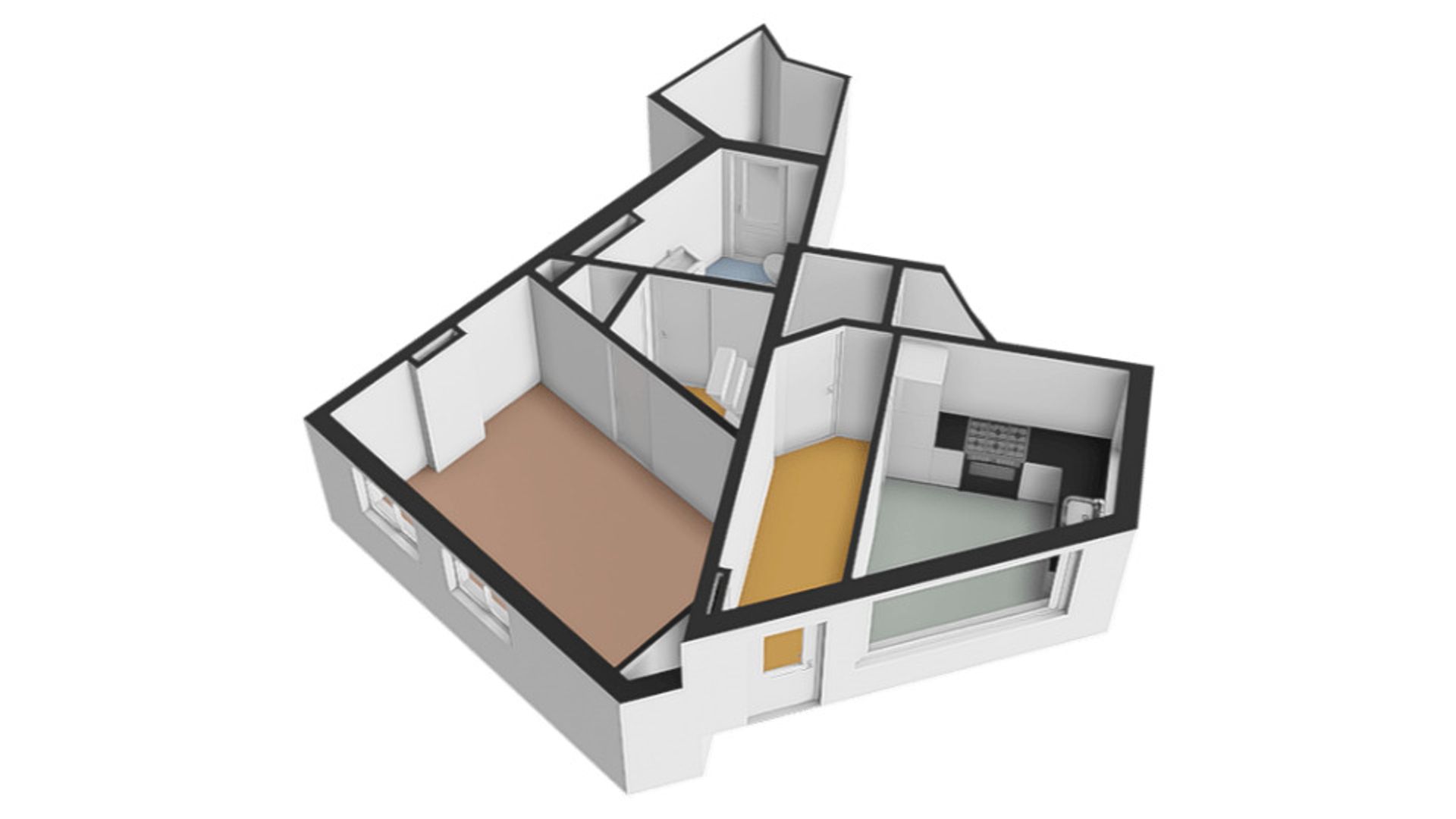 Adelaarstraat 45, Utrecht plattegrond-1