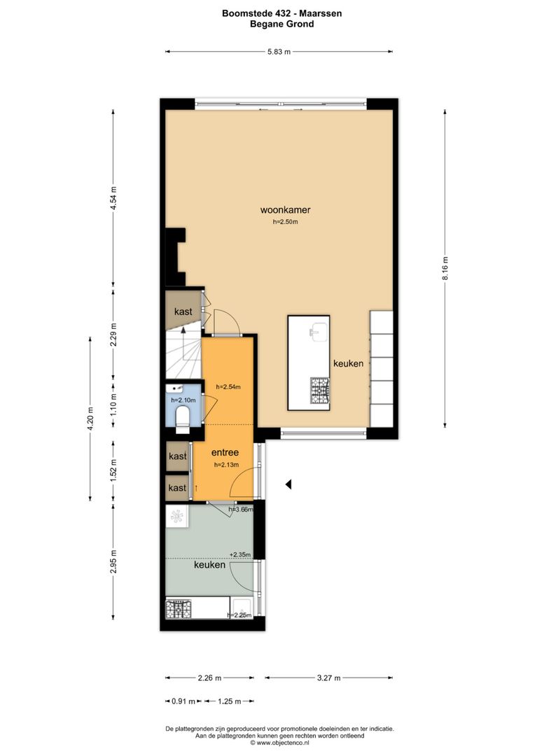 Boomstede 432, Maarssen plattegrond-0