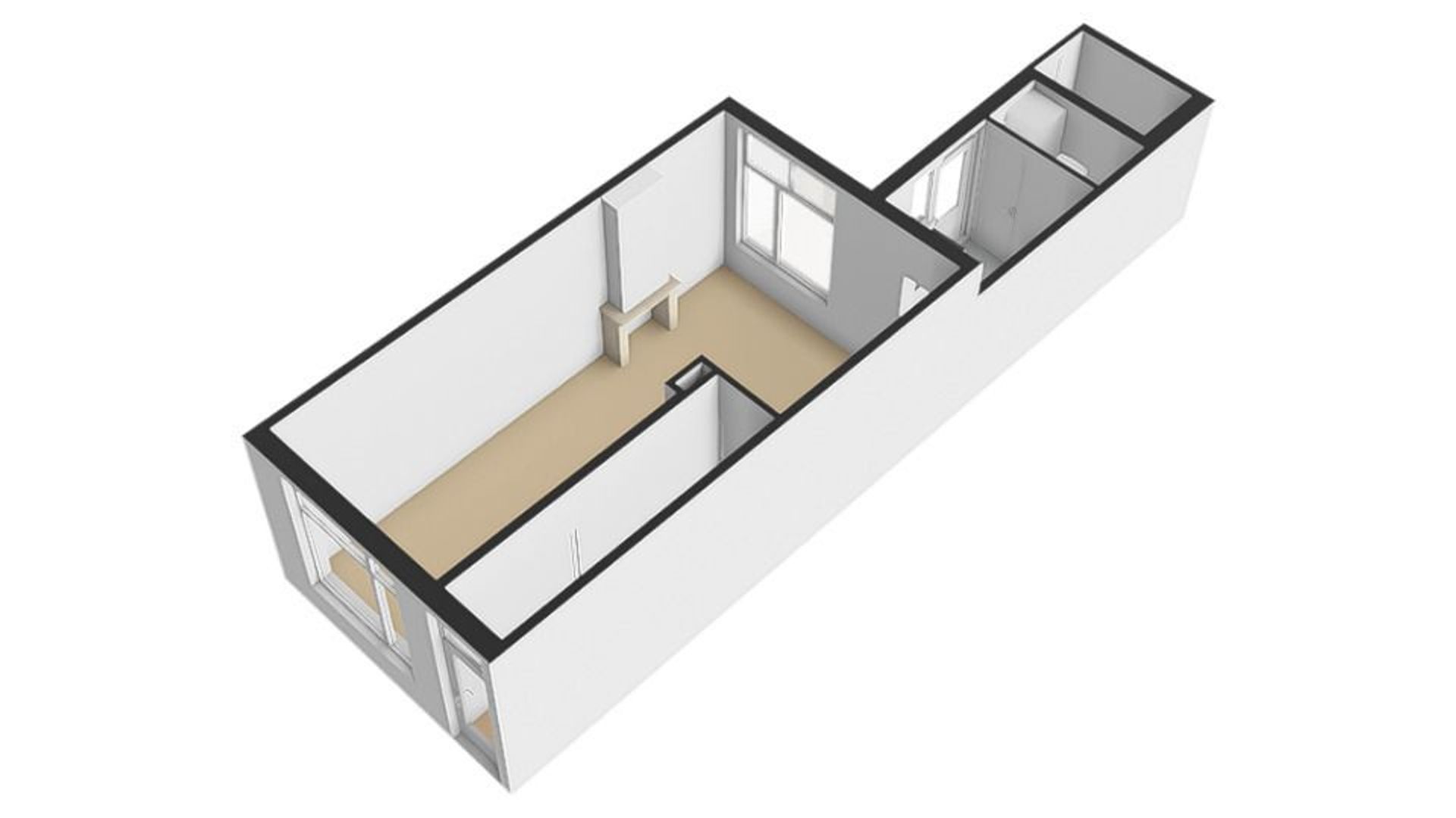 Renstraat 13, Utrecht plattegrond-1