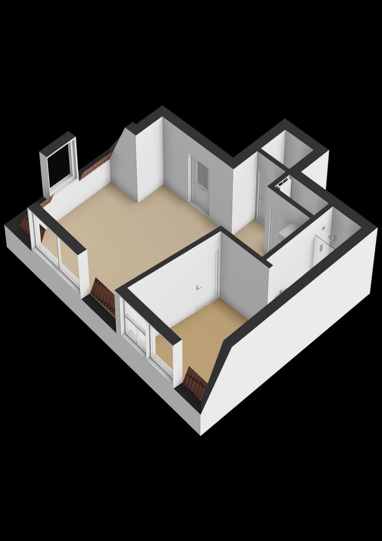 Prins Hendriklaan 43 A, Utrecht plattegrond-1