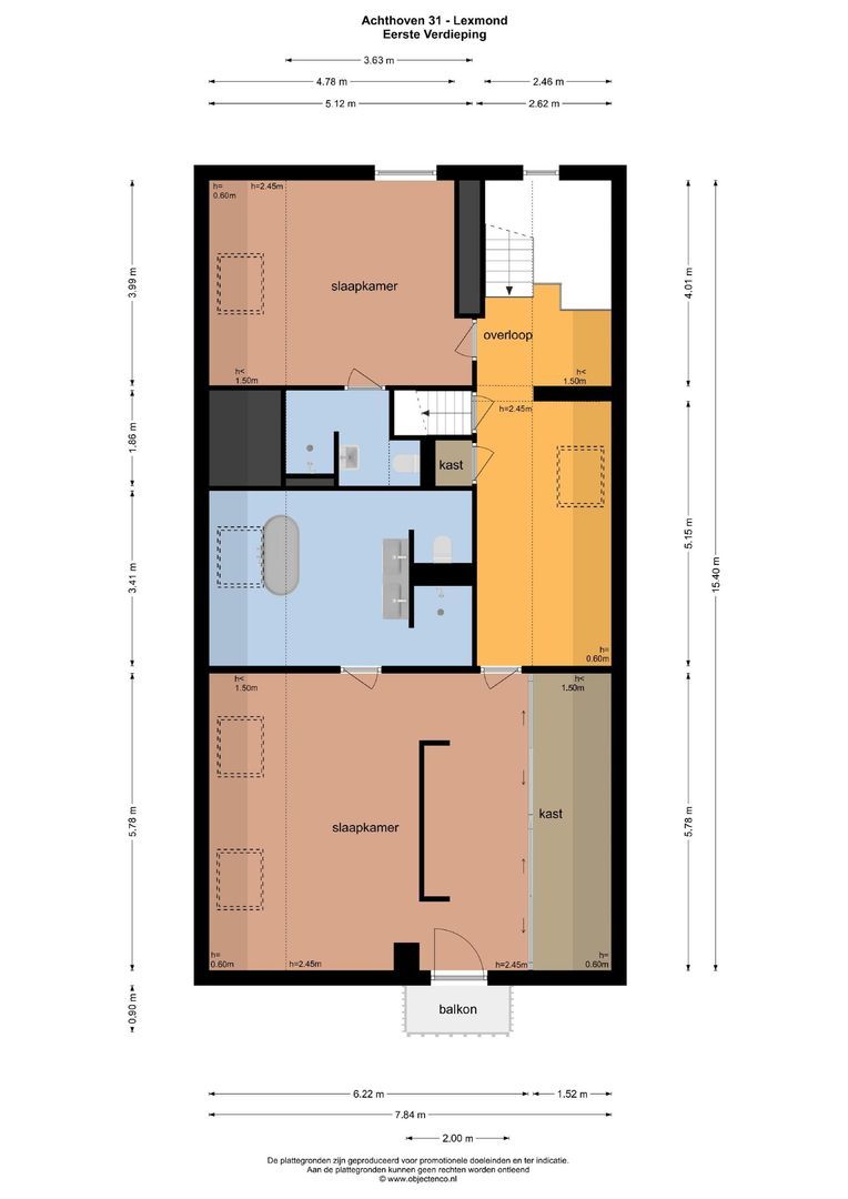 Achthoven 31, Lexmond plattegrond-2