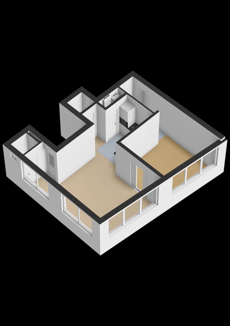 Prins Hendriklaan 43, Utrecht plattegrond-1