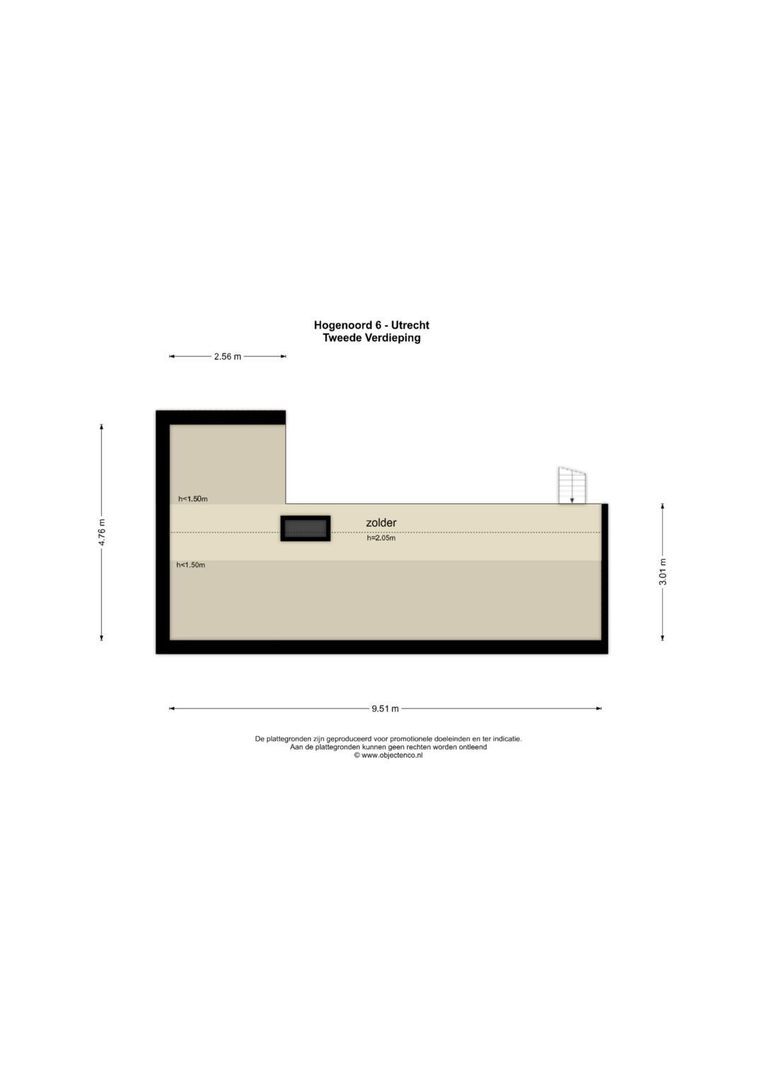 Hogenoord 6, Utrecht plattegrond-4