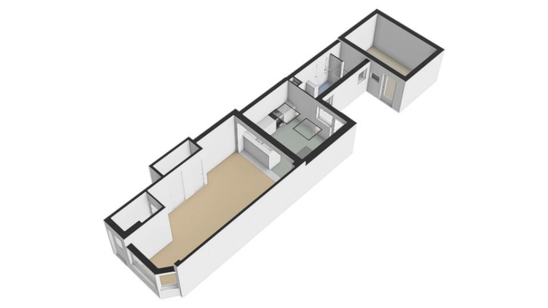 Den Brielstraat 12, Utrecht plattegrond-1