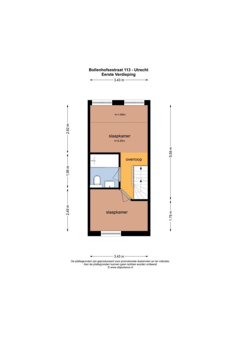 Bollenhofsestraat 113, Utrecht plattegrond-3