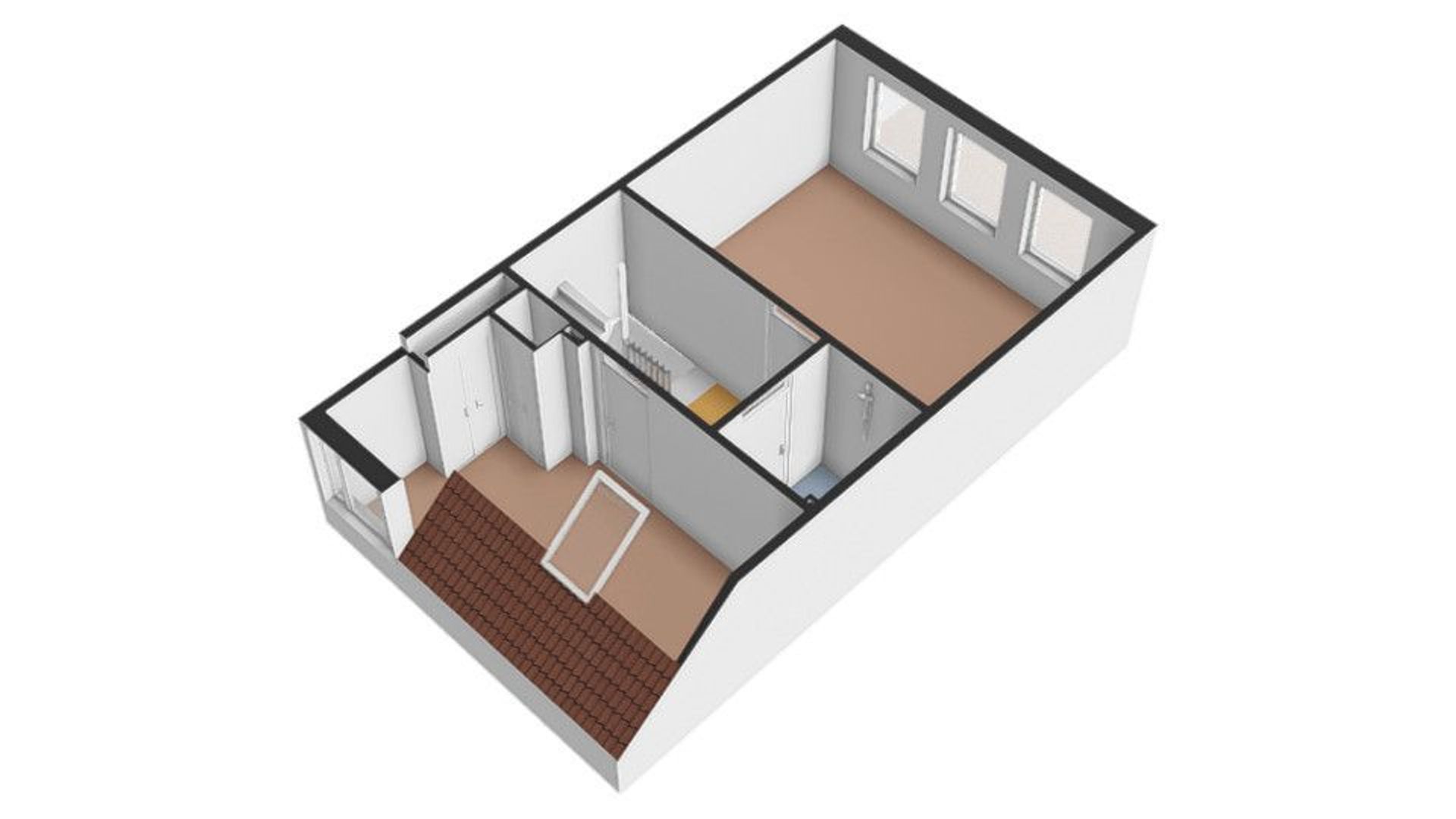 Vrouwjuttenstraat 12 A, Utrecht plattegrond-4