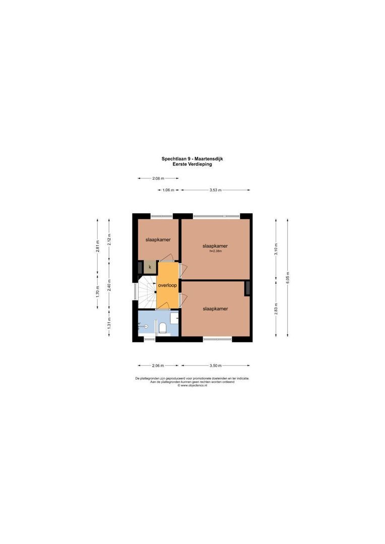 Spechtlaan 9, Maartensdijk plattegrond-3