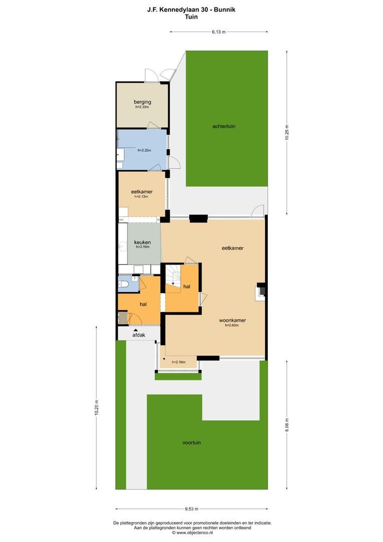 J F Kennedylaan 30, Bunnik plattegrond-8