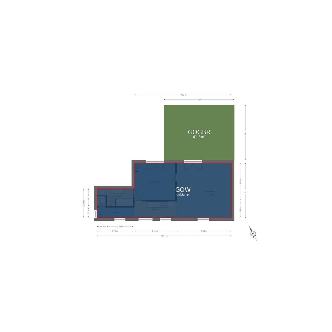 Hendrick de Keyserstraat 32, Utrecht plattegrond-2