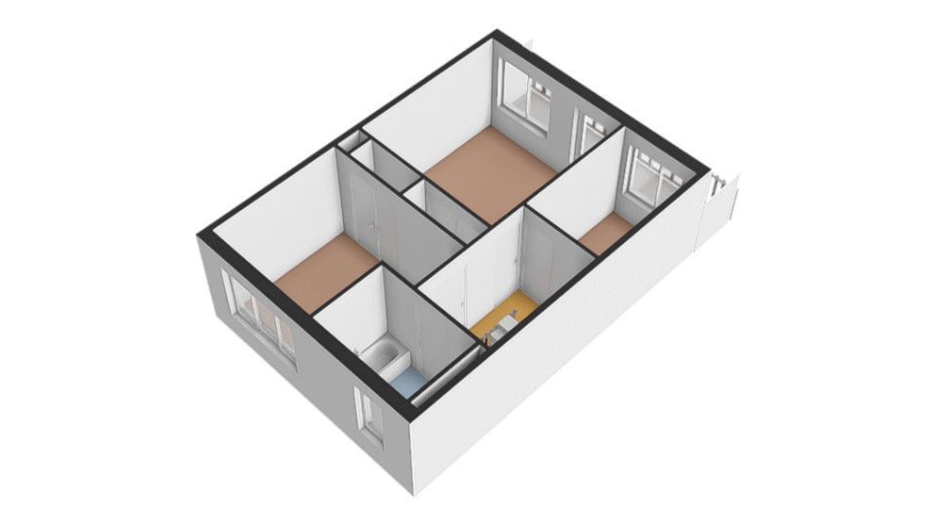 Von Weberstraat 39, Utrecht plattegrond-3