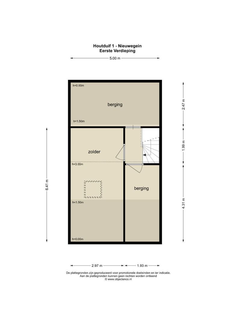 Houtduif 1, Nieuwegein plattegrond-2