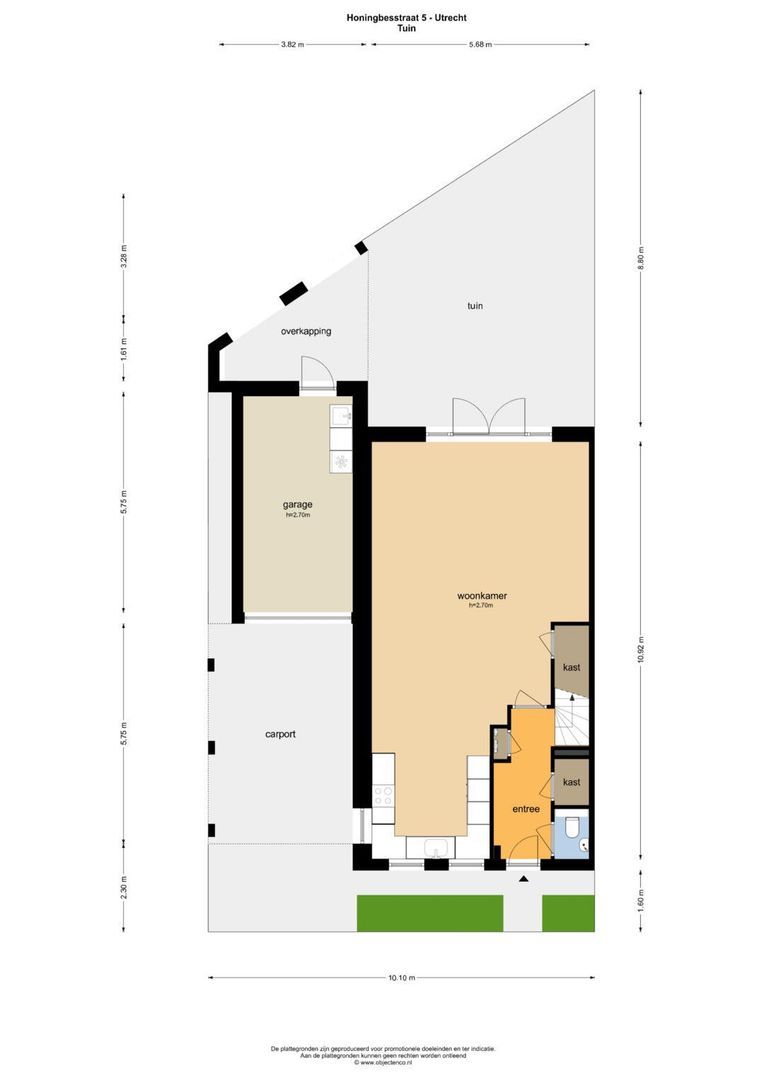 Honingbesstraat 5, Utrecht plattegrond-6